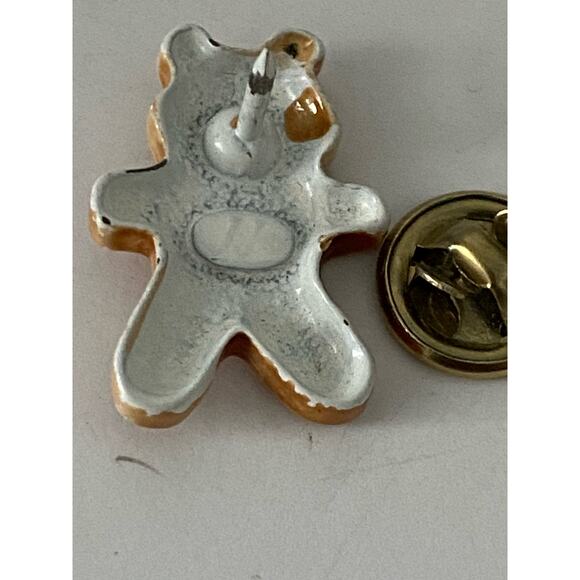 Vintage gingerbread man pin - Picture 4 of 4